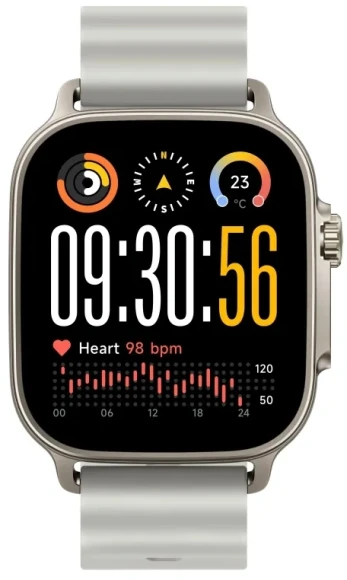 Смарт-часы Realme Watch 5 22мм 1.97" AMOLED корп.серебристый рем.серебристый разм.брасл.:160-230мм (RMW2501) Смарт-часы Realme Watch 5 22мм 1.97" AMOLED корп.серебристый рем.серебристый разм.брасл.:160-230мм (RMW2501)