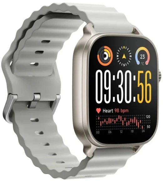 Смарт-часы Realme Watch 5 22мм 1.97" AMOLED корп.серебристый рем.серебристый разм.брасл.:160-230мм (RMW2501) Смарт-часы Realme Watch 5 22мм 1.97" AMOLED корп.серебристый рем.серебристый разм.брасл.:160-230мм (RMW2501)