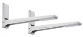 Кронштейн для СВЧ Holder MWS-2003 белый макс.40кг настенный фиксированный Кронштейн для СВЧ Holder MWS-2003 белый макс.40кг настенный фиксированный
