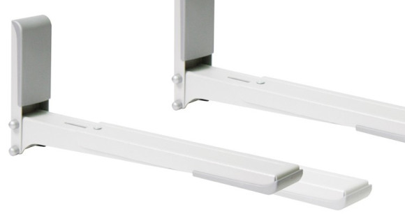 Кронштейн для СВЧ Holder MWS-2003 белый макс.40кг настенный фиксированный Кронштейн для СВЧ Holder MWS-2003 белый макс.40кг настенный фиксированный