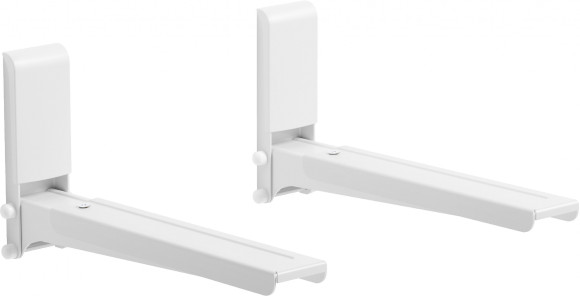 Кронштейн для СВЧ Holder MWS-2003 белый макс.40кг настенный фиксированный Кронштейн для СВЧ Holder MWS-2003 белый макс.40кг настенный фиксированный