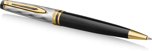 Ручка шариков. Waterman Reflections of Paris Expert DeLuxe (2200942) Black GT M син. черн. подар.кор.