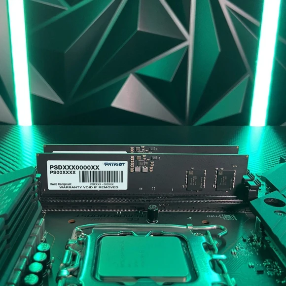 Память DDR5 16GB 5600MHz Patriot PSD516G560081 Signature RTL PC5-44800 CL46 DIMM 288-pin 1.1В single rank Ret