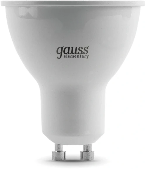 Лампа светодиодная Gauss Elementary 13631 11Вт цок.:GU10 софит 180B св.свеч.бел.хол. MR16 (упак.:1шт)