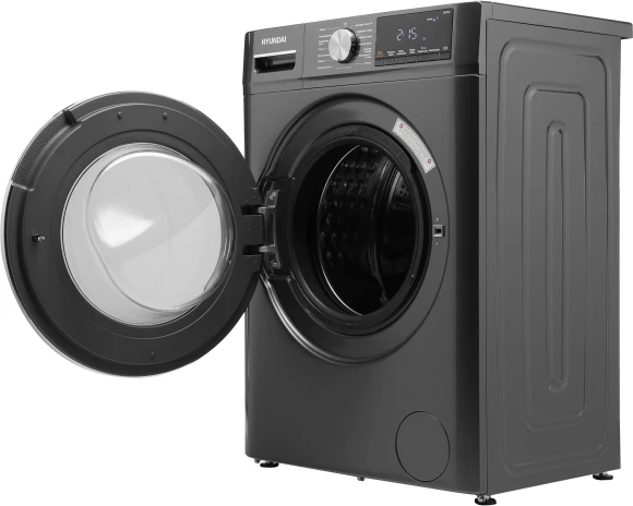 Стиральная машина Hyundai WMA8407 класс: A+++ загр.фронтальная макс.:8кг темно-серый инвертор Стиральная машина Hyundai WMA8407 класс: A+++ загр.фронтальная макс.:8кг темно-серый инвертор