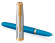 Ручка перьев. Parker 51 Premium (CW2169078) Turquoise GT F сталь нержавеющая подар.кор.