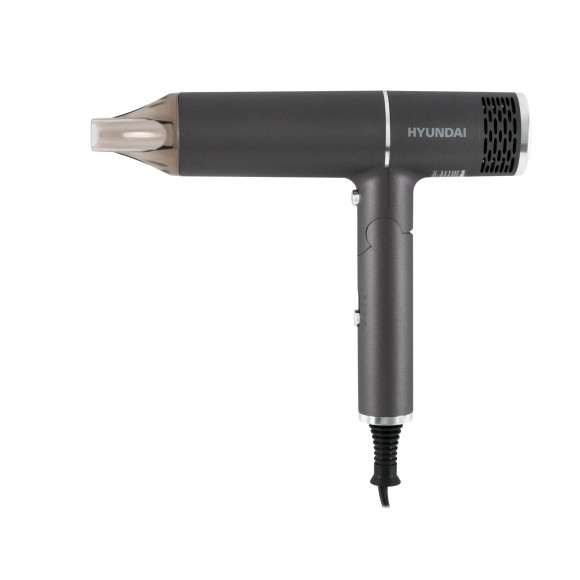 Фен Hyundai H-HD0765 1200Вт графитовый/хром Фен Hyundai H-HD0765 1200Вт графитовый/хром