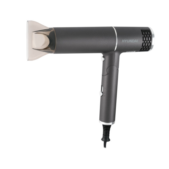 Фен Hyundai H-HD0765 1200Вт графитовый/хром Фен Hyundai H-HD0765 1200Вт графитовый/хром