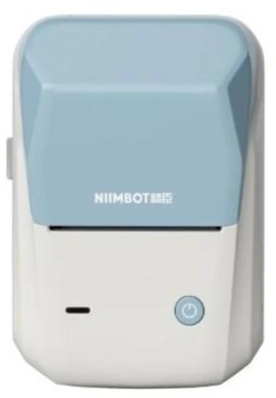 Термопринтер Niimbot B1 (1746797) 203dpi 50мм/с/USB/BT для печ.этик. голубой Термопринтер Niimbot B1 (1746797) 203dpi 50мм/с/USB/BT для печ.этик. голубой