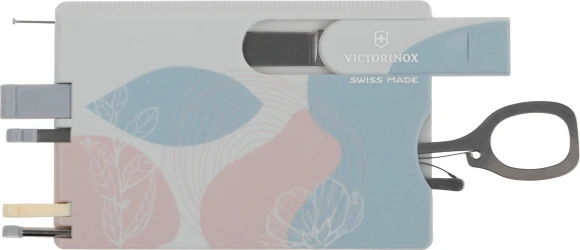 Швейцарская карта Victorinox Swiss Card Classic Paris Style (0.7100.E221) розовый коробка подарочная