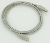 Кабель USB A(m) USB B(m) 1.8м (218998) серый Кабель USB A(m) USB B(m) 1.8м (218998) серый