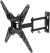 Кронштейн для телевизора Kromax OPTIMA-414 черный 20"-55" макс.30кг настенный поворотно-выдвижной и наклонный