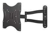 Кронштейн для телевизора Kromax TECHNO-3 серый 15"-40" макс.20кг настенный поворотно-выдвижной и наклонный Кронштейн для телевизора Kromax TECHNO-3 серый 15"-40" макс.20кг настенный поворотно-выдвижной и наклонный