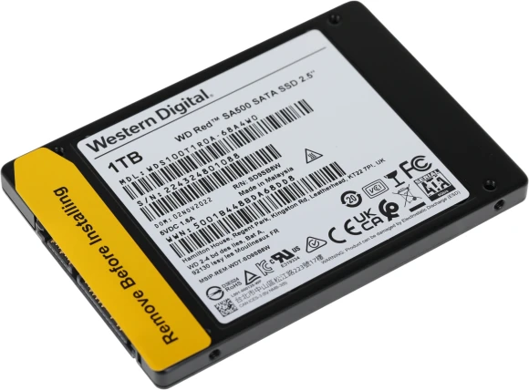 Накопитель SSD WD SATA-III 1TB WDS100T1R0A Red SA500 2.5"
