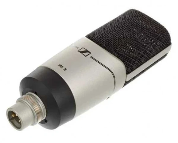 Микрофон проводной Sennheiser MK 8 серый/черный