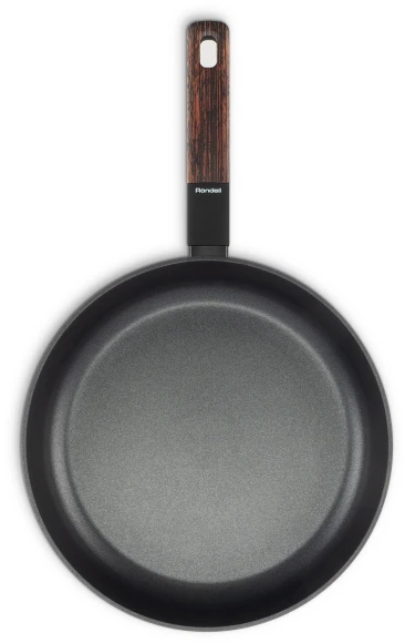 Сковорода Rondell Walnut RDA-1941 круглая 26см покрытие: антипригарное ручка несъемная (без крышки) черный