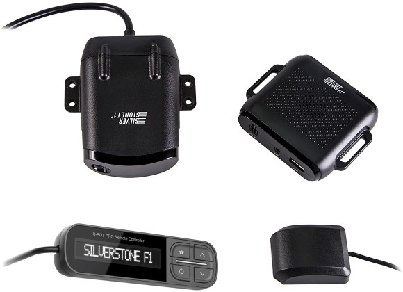 Радар-детектор Silverstone F1 R-BOT PRO GPS приемник черный