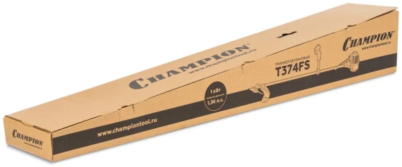 Триммер бензиновый Champion T374FS 1000Вт 1.36л.с. неразбор.штан. реж.эл.:леска/нож Триммер бензиновый Champion T374FS 1000Вт 1.36л.с. неразбор.штан. реж.эл.:леска/нож