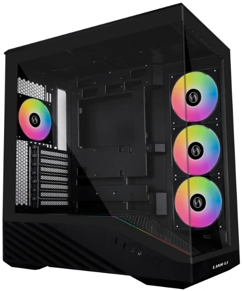 Корпус Lian-Li V100RX черный без БП E-ATX 4x120mm 2x140mm 2xUSB3.0 audio bott PSU