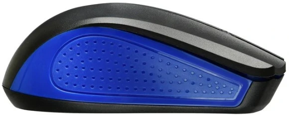 Мышь Оклик 485MW черный/синий оптическая 1200dpi беспров. USB для ноутбука 3but (997826)