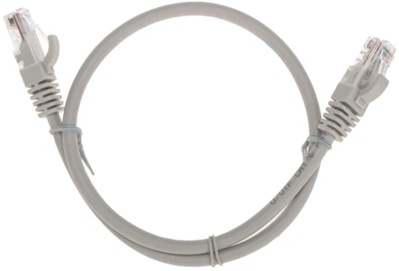 Патч-корд Rexant 02-0290-05 U/UTP RJ-45 вил. кат.6 0.5м серый LSZH