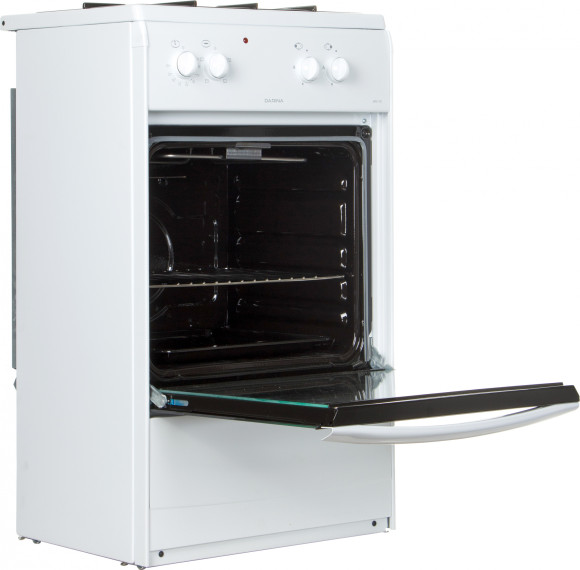 Плита Комбинированная Darina S KM 521 300 W белый/черный (без крышки) реш.сталь Плита Комбинированная Darina S KM 521 300 W белый/черный (без крышки) реш.сталь