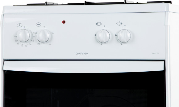 Плита Комбинированная Darina S KM 521 300 W белый/черный (без крышки) реш.сталь Плита Комбинированная Darina S KM 521 300 W белый/черный (без крышки) реш.сталь