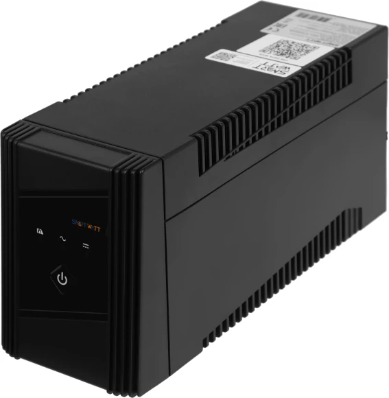 Источник бесперебойного питания Smartwatt Uni 360Вт 650ВА черный