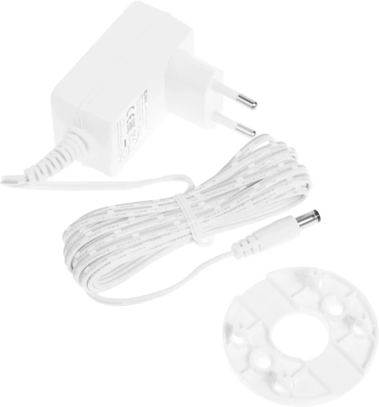 Камера видеонаблюдения IP Dahua DH-IPC-F2CP-LED-0280B Wi-Fi 2.8-2.8мм цв. корп.:белый/черный