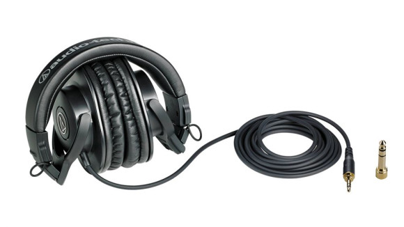 Наушники мониторные Audio-Technica ATH-M30X 3м черный проводные оголовье (15116965) Наушники мониторные Audio-Technica ATH-M30X 3м черный проводные оголовье (15116965)