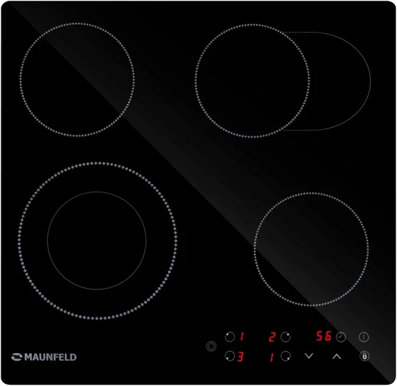 Духовой шкаф Электрический Maunfeld EOEH7614DGR темно-серый