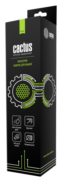 Коврик для мыши Cactus Plasma рисунок 400x300x3мм (CS-MP-PRO02XL)