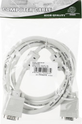 Кабель Ningbo CAB016S-06F VGA (m) VGA (m) 1.8м феррит.кольца Кабель Ningbo CAB016S-06F VGA (m) VGA (m) 1.8м феррит.кольца