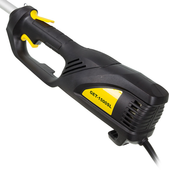 Триммер электрический Huter GET-1500SL 1500Вт разбор.штан. реж.эл.:леска/нож