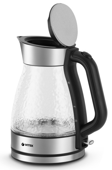 Чайник электрический Vitek VT-8808 1.7л. 2200Вт прозрачный/нержавеющая сталь корпус: стекло/металл Чайник электрический Vitek VT-8808 1.7л. 2200Вт прозрачный/нержавеющая сталь корпус: стекло/металл