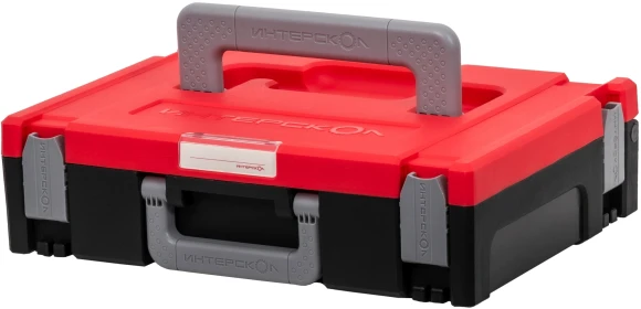 Ящик для инструментов Интерскол 2407.100 1отд. красный/черный Ящик для инструментов Интерскол 2407.100 1отд. красный/черный