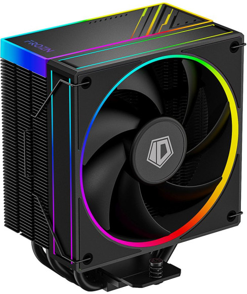 Устройство охлаждения(кулер) ID-Cooling Frozn A410 ARGB Soc-AM5/AM4/1200/1700/1851 черный 4-pin 29.9dB Al+Cu 220W 730gr Ret (FROZN A410 ARGB)