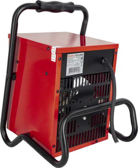 Тепловая пушка электрическая Ресанта ТЭП-3000 3000Вт красный