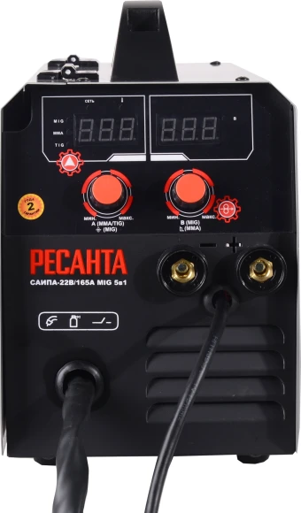 Сварочный полуавтомат Ресанта САИПА-22В/160А инвертор MIG-MAG 6.2кВт