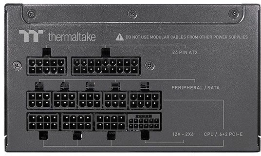 Блок питания Thermaltake ATX 850W Toughpower GT Gen.5 80+ gold (20+4pin) APFC 140mm fan 6xSATA Cab Manag RTL