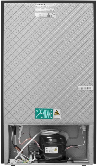 Холодильник Maunfeld MFF83WD 1-нокамерн. дерево/черный мат. Холодильник Maunfeld MFF83WD 1-нокамерн. дерево/черный мат.