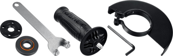 Углошлифовальная машина Зубр Мастер УШМ-125-1205 Э 1200Вт 11000об/мин рез.шпин.:M14 d=125мм