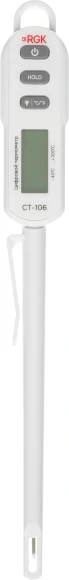 Термометр RGK CT-106 контактный белый (722996) Термометр RGK CT-106 контактный белый (722996)