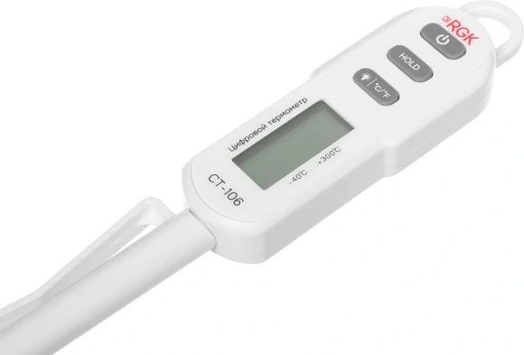 Термометр RGK CT-106 контактный белый (722996) Термометр RGK CT-106 контактный белый (722996)