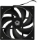 Вентилятор для корпуса ID-Cooling AF-125-K 120х120x25 черный 4-pin 30дБ Ret