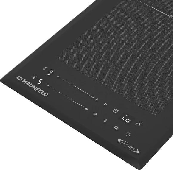 Индукционная варочная поверхность Maunfeld CVI292S2FDGR Inverter черный Индукционная варочная поверхность Maunfeld CVI292S2FDGR Inverter черный