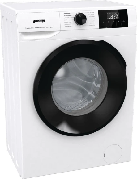 Стиральная машина Gorenje W1NGPI72SBS/C класс: A загр.фронтальная макс.:7кг белый инвертор Стиральная машина Gorenje W1NGPI72SBS/C класс: A загр.фронтальная макс.:7кг белый инвертор