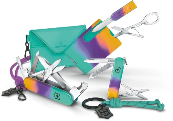 Швейцарская карта Victorinox Swiss Card Classic Sydney Style (0.7100.E222) ассорти коробка подарочная