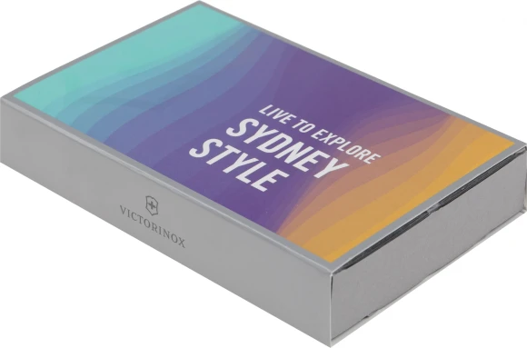 Швейцарская карта Victorinox Swiss Card Classic Sydney Style (0.7100.E222) ассорти коробка подарочная