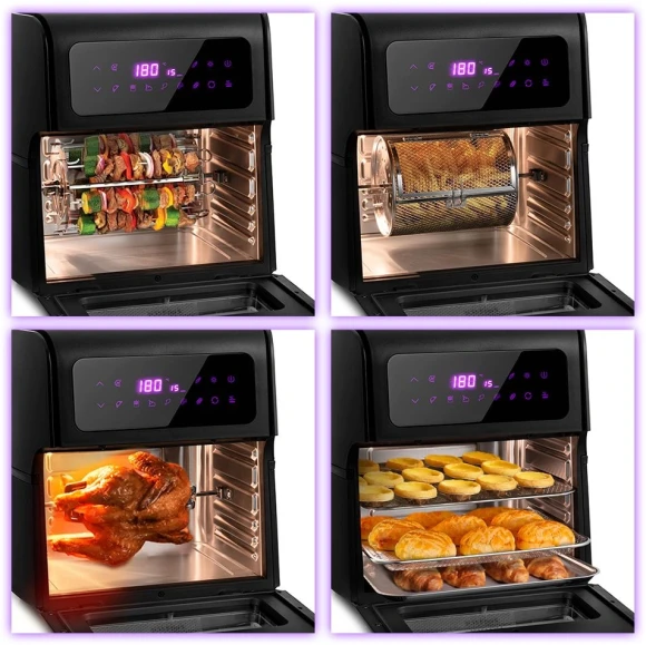 Аэрогриль Kitfort КТ-2236 15л 1800Вт черный Аэрогриль Kitfort КТ-2236 15л 1800Вт черный